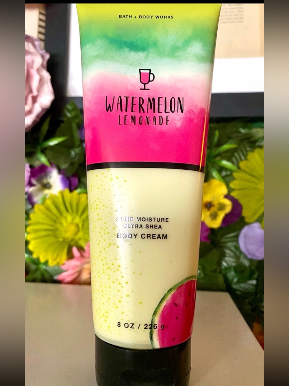 Rare Discontinued 2020 Bath & Body Works Watermelon Lemonade Body Cream